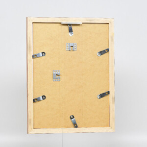 Ramka na zdjęcia z drewna „Profil 41” w kolorze antyk złoty, 27x48 cm, szkło muzealne