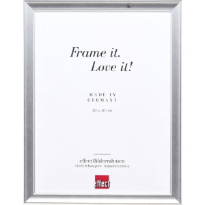 Rama na zdjęcia z drewna, styl 41, srebrna, 30,5x91,5 cm,...