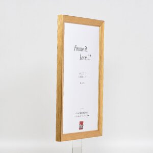 Ramka na zdjęcia z drewna, styl 41, antyk złoty, 61x91,5 cm, szkło muzealne