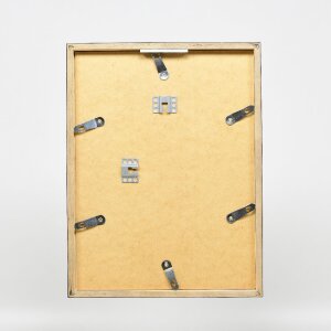 Rama na zdjęcia z drewna, profil 42, szkło muzealne, antresolit, 10x10 cm