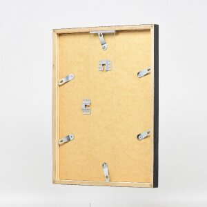 Rama na zdjęcia z drewna, profil 42, szkło muzealne, antyk złoty 10x15 cm