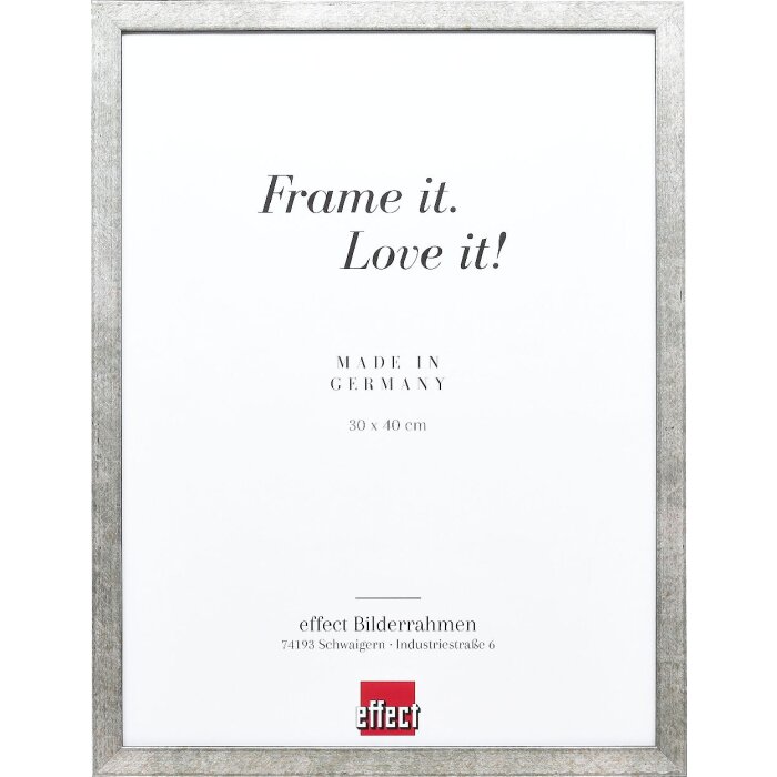 Ramka na zdjęcia z drewna profil 42 z szkłem muzealnym 13x18 cm – Effect