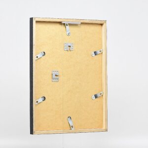 Ramka na zdjęcia z drewna Effect, profil 42, szkło muzealne, antyk złoty 25x30 cm