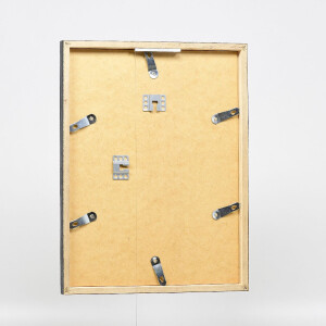 Ramka na zdjęcia z drewna Effect, profil 42, szkło muzealne, antyk złoty, 25x60 cm