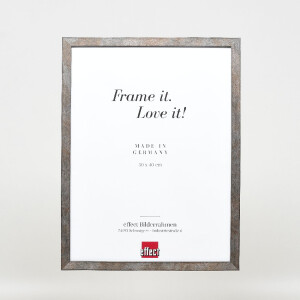 Ramka na zdjęcia z drewna 42 anthrazit 25x70 cm – szkło muzealne UV 70%