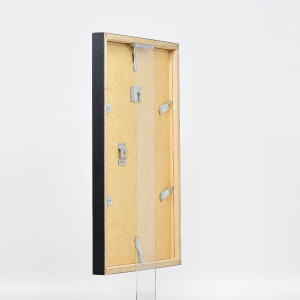 Ramka na zdjęcia z drewna 42, szkło muzealne, antyk-złoty 50x60 cm