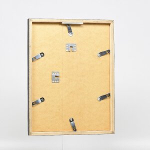 Ramka na zdjęcia z drewnianym profilem 42, szkło muzealne, antyk złoty 60x60 cm