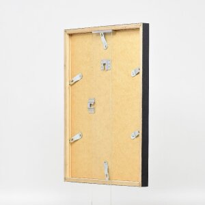 Ramka na zdjęcia z drewna, profil 42, szkło muzealne, antyk złoty, 60x90 cm