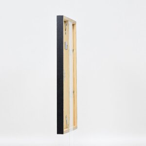 Ramka na zdjęcia z drewna, profil 42, szkło musealne antyk złoto, 70x100 cm