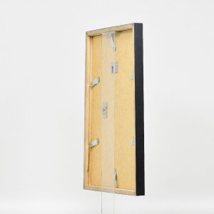 Rama na zdjęcia z drewna, model 42, szkło muzealne, anthrazit, 70x100 cm – Effect