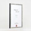 Ramka na zdjęcia z drewna profil 42, szkło muzealne srebrne 10,5x14,8 cm – Effect