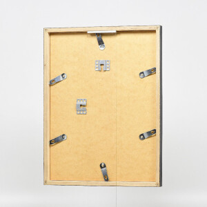 Ramka na zdjęcia z drewna, profil 42, szkło muzealne, kolor antyk złoty, 30,5x91,5 cm