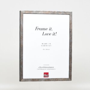 Rama na zdjęcia z drewna „Effect”, profil 42, szkło muzealne, anthrazit, 61x91,5 cm