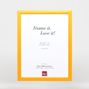 Ramka na zdjęcia z drewna „Profil 43” miodowa 25x80 cm z szkłem muzealnym