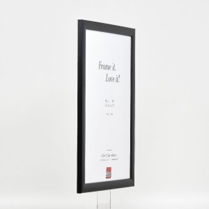 Effect Holzbilderrahmen Profil 43 schwarz 42x59,4 cm mit Museumsglas