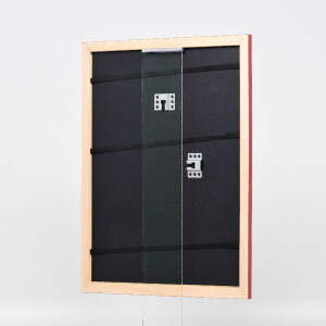 Ramka na zdjęcia Effect Profil 43, czerwona, lakierowana wysoce błyszcząco, 42x59,4 cm, szkło muzealne