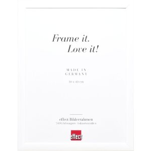 Ramka na zdjęcia Effect Profil 43, biała, gładka, 45x80...