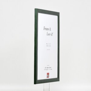Ramka na zdjęcia z drewna Profil 43, tannengrün, 59,4x84,1 cm, szkło muzealne
