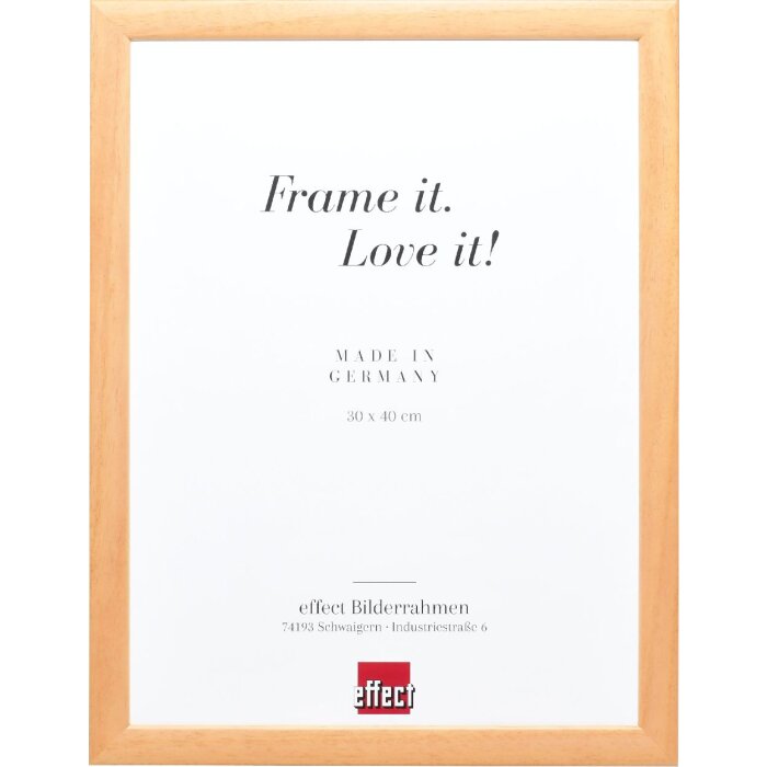 Ramka na zdjęcia Effect Profil 43 natur 70x100 cm z szkłem muzealnym