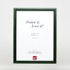 Ramka na zdjęcia z drewna Profil 43, tannengrün, 61x91,5 cm, szkło muzealne