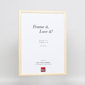 Ramka na zdjęcia z drewna świerkowego Profil 45, 30,5x91,5 cm, szkło muzealne