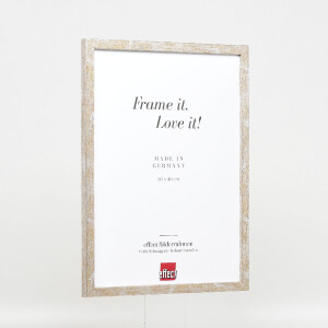 Ramka na zdjęcia effect Profil 51, antik srebrny, szkło muzealne, 10x10 cm