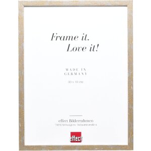 Rama drewniana Effect Profil 51, antyk srebrny, szkło...