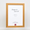 Efekt Drewniana ramka na zdjęcia Profil 52 dąb 42x59,4 cm szkło muzealne