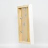 Efekt Drewniana ramka na zdjęcia Profil 55 biały 7x10 cm Szkło muzealne