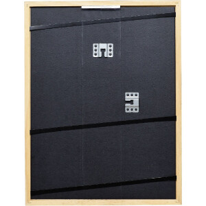 Ramka na zdjęcia Effect, drewniana, antyk srebrny, 20x28 cm, z szkłem muzealnym