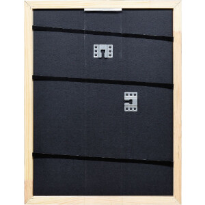 Ramka na zdjęcia z drewna, Profil 67, brąz, 25x35 cm, szkło muzeum