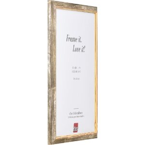 Effect Holzrahmen Profil 67 braun 27x48 cm mit Museumsglas