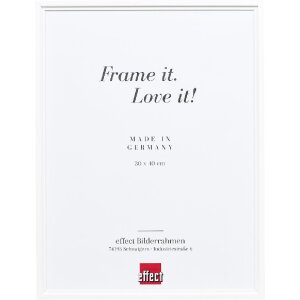 Ramka na zdjęcia z drewna, styl 69, biała, 30x40 cm,...
