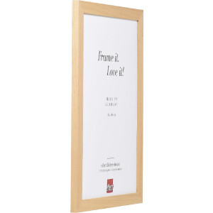 Ramka na zdjęcia z buku Profil 71, 10x15 cm, szkło muzealne