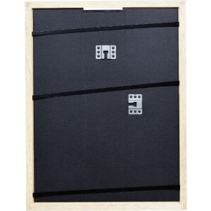 Ramka na zdjęcia z drewna Profil 74, naturalna, 10,5x14,8 cm, szkło muzealne