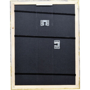 Ramka na zdjęcia z drewna, styl barokowy, profil 86, 40x40 cm, z szkłem muzealnym złotym