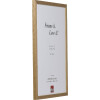 Rama Effekt Holzrahmen Profil 2330 dąb 50x65 cm z szkłem muzealnym UV 70%