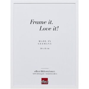 Rama drewniana Effect Profil 2330 biała z szkłem...