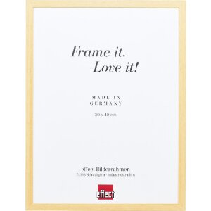 Ramka drewniana Effect Profil Top S, naturalna, 30x45 cm,...