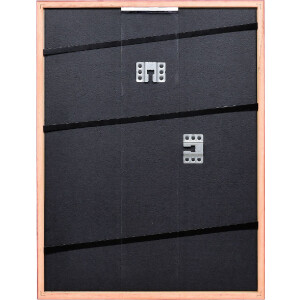 Rama drewniana Profil Top S, czerwona, 35x50 cm, szkło muzealne