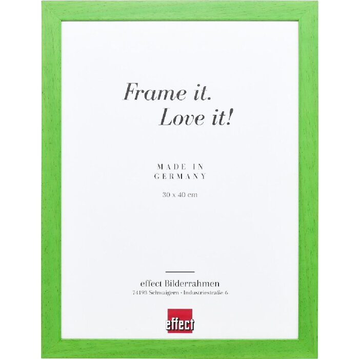 Ramka drewniana Effect Profil Top Pro, morze zielone, 14,8x21 cm, szkło muzealne