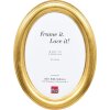 Effect Bilderrahmen Oval Profil HB 18x24 cm gold