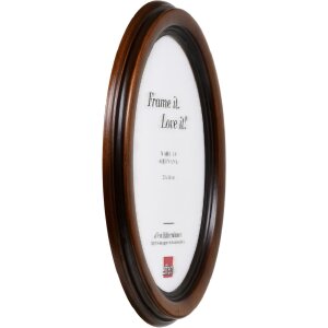 Effect Ramka na zdjęcia Owal Profil HB 20x28 cm orzechowobrązowa