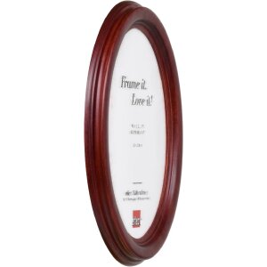 Effect Ramka na zdjęcia Owal Profil HB 24x30 cm mahoń