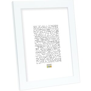 Ramka plastikowa Deknudt S41VK1 biała ze srebrną...