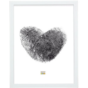 Ramka plastikowa Deknudt S41VK1 biała ze srebrną krawędzią 21x29,7 cm DIN A4
