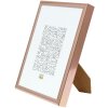 Deknudt Aluminiowa ramka na zdjęcia S027 rose gold 40x60 cm