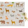 Kalendarz Goldbuch Woodland charm brązowy 16,5x16,5 cm 96 białych kartek