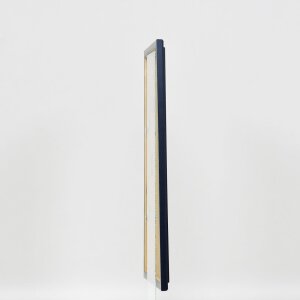 Efekt Drewniana ramka na zdjęcia Profil 26 niebieski 7x10 cm Szkło muzealne