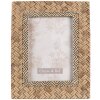 Clayre & Eef 2F0944 Ramka na zdjęcia 16x2x21 cm - 10x15 cm brązowa prostokątna